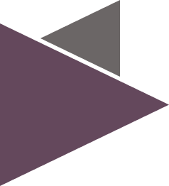 Two overlapping triangles on black background.